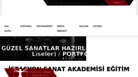 What Istasyonsanat.com website looked like in 2017 (6 years ago)