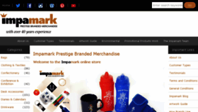 What Impamark-promotional-merchandise.co.uk website looked like in 2017 (6 years ago)