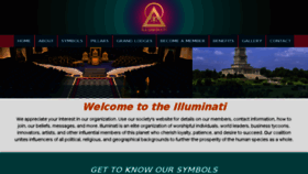 What Illuminatiworldwide.org website looked like in 2017 (6 years ago)