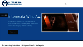 What Internexia.com website looked like in 2017 (6 years ago)