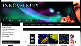 What Innovationx.tv website looked like in 2017 (6 years ago)