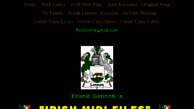 What Irishmidifiles.ie website looked like in 2017 (7 years ago)