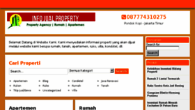 What Infojualproperti.com website looked like in 2017 (6 years ago)