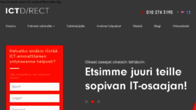 What Ictdirect.fi website looked like in 2017 (6 years ago)
