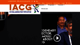 What Iacg.co.in website looked like in 2017 (6 years ago)