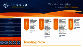 What Inseta.org.za website looked like in 2017 (6 years ago)