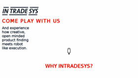 What Intradesys.com website looked like in 2017 (6 years ago)