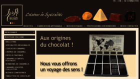 What Iledere-chocolats.com website looked like in 2017 (6 years ago)
