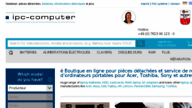 What Ipc-computer.fr website looked like in 2017 (6 years ago)
