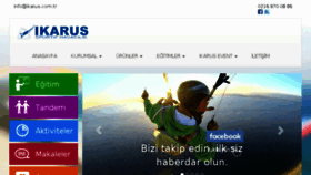 What Ikarus.com.tr website looked like in 2017 (6 years ago)