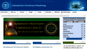 What Izhamburg.de website looked like in 2017 (6 years ago)