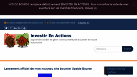 What Investir-en-actions.com website looked like in 2017 (6 years ago)