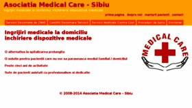 What Ingrijiremedicala.ro website looked like in 2017 (6 years ago)