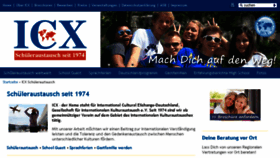 What Icxchange.de website looked like in 2017 (6 years ago)