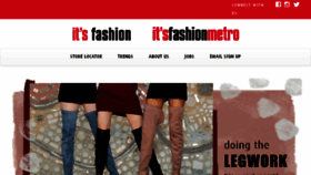 What Itsfashions.com website looked like in 2017 (6 years ago)