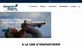 What Innovatherm.fr website looked like in 2017 (8 years ago)