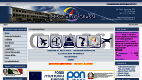 What Itisgrassi.it website looked like in 2017 (6 years ago)