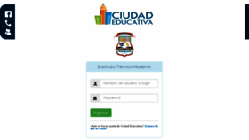 What Itm.ciudadeducativa.com website looked like in 2017 (6 years ago)