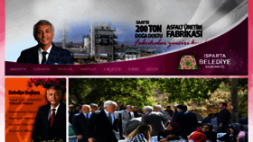 What Isparta.bel.tr website looked like in 2017 (7 years ago)