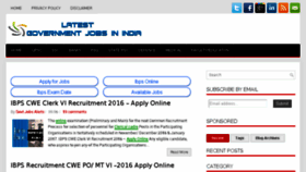 What Indianjobsalerts.com website looked like in 2017 (6 years ago)