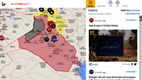 What Iraq.liveuamap.com website looked like in 2017 (6 years ago)