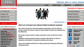 What Imsrecruitment.com website looked like in 2017 (8 years ago)