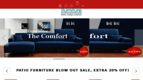What Ifurniture.ca website looked like in 2017 (6 years ago)