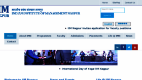 What Iimnagpur.ac.in website looked like in 2017 (6 years ago)