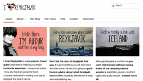What Iheartreykjavik.net website looked like in 2017 (6 years ago)