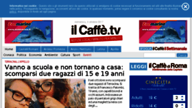 What Ilcaffe.tv website looked like in 2017 (6 years ago)