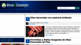 What Ideasyconsejos.com website looked like in 2017 (6 years ago)