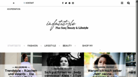 What Infatstyle.de website looked like in 2017 (6 years ago)