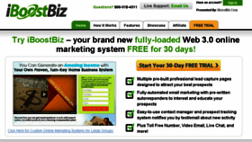 What Iboostbiz.com website looked like in 2017 (8 years ago)
