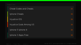 What Iphone-game-cheats.com website looked like in 2017 (6 years ago)