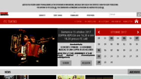 What Itcteatro.it website looked like in 2017 (6 years ago)