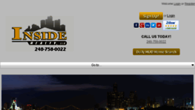 What Insiderealty.com website looked like in 2017 (6 years ago)