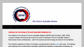 What Isfar.org.au website looked like in 2017 (6 years ago)
