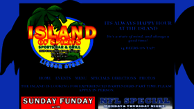 What Islandofspirits.com website looked like in 2017 (7 years ago)