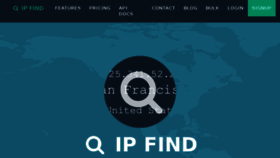 What Ipfind.co website looked like in 2017 (6 years ago)