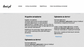 What Iboi.pl website looked like in 2017 (6 years ago)