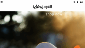 What Idressmyself.com website looked like in 2017 (6 years ago)