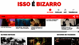 What Issoebizarro.com website looked like in 2017 (6 years ago)