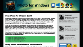 What Iphotowindows.com website looked like in 2017 (6 years ago)