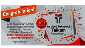 What Ittelkom.ac.id website looked like in 2017 (7 years ago)