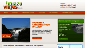 What Iguazuviajes.com website looked like in 2017 (6 years ago)