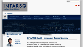 What Intarso.de website looked like in 2017 (6 years ago)