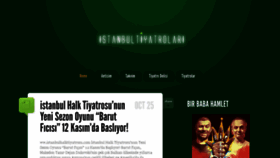 What Istanbultiyatrolari.com website looked like in 2017 (6 years ago)