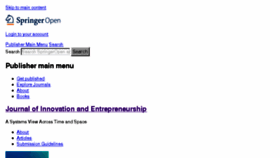 What Innovation-entrepreneurship.com website looked like in 2017 (6 years ago)