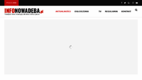 What Infonowadeba.pl website looked like in 2017 (6 years ago)