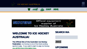 What Iha.org.au website looked like in 2017 (6 years ago)